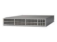 Cisco Nexus 93216TC-FX2 - Prepínač - L3 - riadený - 96 x 100 Gigabit QSFP28 / 40 Gigabit QSFP28 + 96 x 10 Gigabit Ethernet - zpredu a zo strany dozadu - možno montovať do rozvádzača - repasované