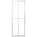 vidaXL Sprchovací kút matný ESG 80x80x180 cm