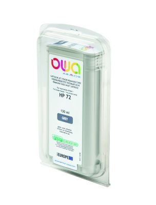 OWA Armor ink-jet kompatibilný s HP DJ T1100 sivá, 130ml, komp. s C9374A