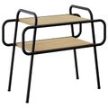 vidaXL Konferenčný stolík Dub sonoma 60 x 30 x 51 cm Kompozitné drevo
