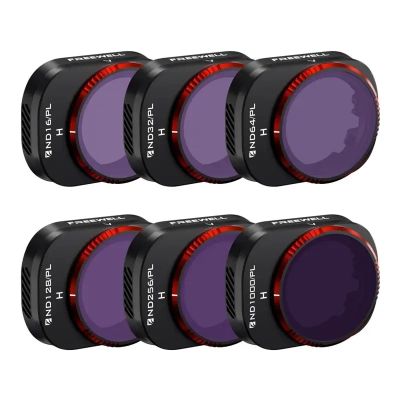 Filtre Freewell Bright Day pre DJI Mini 4 Pro (6 balení)