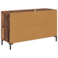vidaXL Servírovacia skriňa Staré drevo 100 x 36 x 60 cm