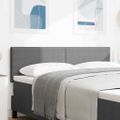 vidaXL LED hlavová doska Svetlosivá 160 cm Kordúrová tkanina