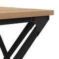 vidaXL Konferenčný stolík Remeselný dub 100 x 49 x 40 cm