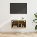 vidaXL TV nástenná skriňa 60 x 30 x 30 cm Remeselný dub