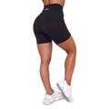 Dámske šortky Ignite Black - GymBeam, veľkosť L, veľkosť oblečenia L
