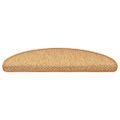 vidaXL Samolepiace nášľapy na schody sisal 30 ks 65x21x4 cm sisal