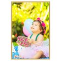 vidaXL Fotorámiky na stenu, koláž 3 ks, zlaté 50x70 cm, MDF