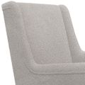 vidaXL Hojdacie kreslo Svetlosivá 62 x 80 x 85 cm Bouclé