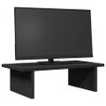 vidaXL Stojan na monitor čierny 50x27x15 cm kompozitné drevo