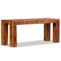 vidaXL Lavička z masívneho akáciaového dreva, 110x35x45 cm