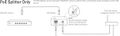 TP-Link TL-PoE10R PoE splitter, napájení 5V, 9V a 12V