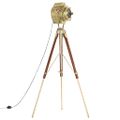 vidaXL Lampa na statíve, mangový masív 193 cm