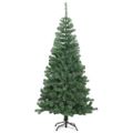 vidaXL Vianočný stromček Zelená 120 cm PVC