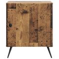 vidaXL Nočný stolík 2 ks Staré drevo 43 x 34,5 x 50 cm