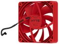 HYTE ventilátor 120mm PWM / barva Wild Cherry / 1500rpm / 72CFM / ABS / 4-pin / sada 4x ventilátor Ventilátor, 120mm, FDB ložisko, 4pin PWM, výška 25mm, cervený, 4ks