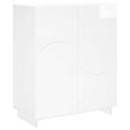vidaXL Skrinka na topánky 73 x 38 x 87,5 cm Kompozitné drevo