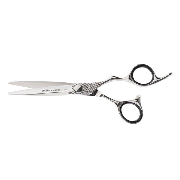 Kadernícke nožnice MR. MUSTACHE Craft Silver - 5,5" / 6,0" / 6,5"