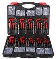 Sada na opravu závitov MECHANIC THREAD SET 261, M5 - M12, 1/4UNC-1/2UNC, 261ks SIXTOL