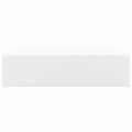 vidaXL Zásuvkové police nástenné 2 ks biele 40x23,5x10 cm MDF