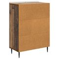 vidaXL Servírovacia skriňa Staré drevo 66 x 34,5 x 92 cm