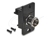 Delock Panel Mount IEC female to F female