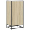 vidaXL Regál na topánky dub sonoma 48x38x97,5 cm spracované drevo