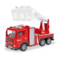 Fire truck with platform with sound and light