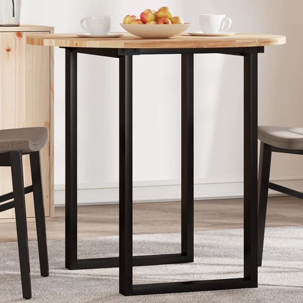 vidaXL Stolová doska okrúhla Ø80x2 cm masívne akáciové drevo