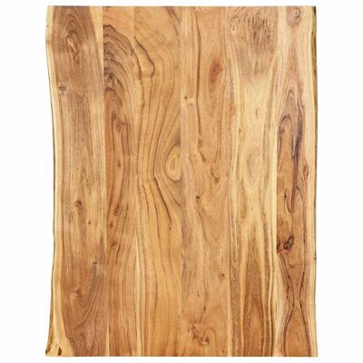 vidaXL Stolová doska, akáciový masív 80x(50-60)x2,5 cm