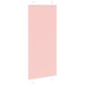 vidaXL Plisovaná roleta ružová 95x200 cm šírka látky 94,4 cm polyester