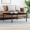 vidaXL Konferenčný stolík Čierny dub 100 x 100 x 45 cm