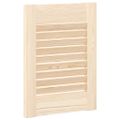 vidaXL dvierka skriniek Louvred Design 2 ks 39,5x29,5cm masív borovica