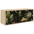 vidaXL Nástenný TV kabinet RHENEN 102 x 33 x 40 cm Dub sonoma