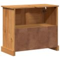 vidaXL Skrinka pod umývadlo VIGO Hnedá a medová hnedá 68 x 34 x 59 cm