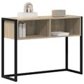 vidaXL Koncový stôl Sonoma 100 x 36 x 75 cm Kompozitné drevo