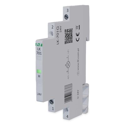 Signalizácia F&F LK-701G/24V AC/DC na DIN lištu