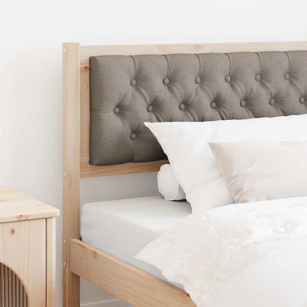 vidaXL Zadné čelo Iný Hnedá a taupe 100 cm Borovicový masív