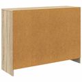 vidaXL Servírovacia skriňa Sonoma dub 102 x 32 x 73,5 cm