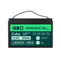 LFPGC12V125AH Green Cell CUBE LiFePO4 125Ah 12,8V 1600Wh lítium-železo-fosfátová batéria pre karavan