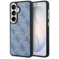 Obal Guess case 4G Embossed Ring MagSafe pre Samsung Galaxy S26 Plus modrý
