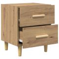 vidaXL Skriňa pod posteľ Remeselný dub 40 x 35 x 47.5cm
