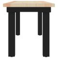 vidaXL Lavica 115x40x45 cm borovicové drevo