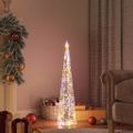 vidaXL Akrylový dekoratívny svetelný LED kužeľ, farebný 90 cm