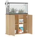 vidaXL Stojan na akvárium, dub sonoma, 81x36x73 cm, technické drevo