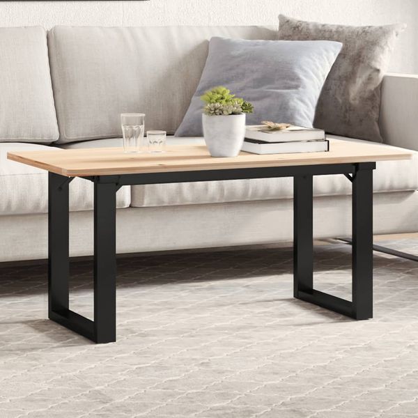 vidaXL Nohy konferenčného stolíka O-rám 70x30x43 cm oceľ