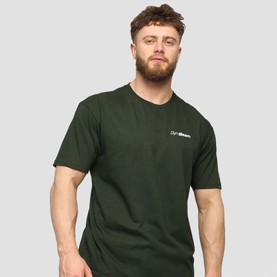 Tričko Basic Green - GymBeam, veľkosť XXL, veľkosť oblečenia XXL