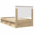 vidaXL Rám postele Sonoma 100 x 200 cm Masívne borovicové drevo