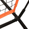 vidaXL Bejzbalová sieť oranžovo-čierna 219x107x212 cm oceľ a polyester