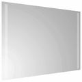vidaXL Zrkadlo do kúpeľne s LED Priehľadná 70 x 50 cm tvrdené sklo